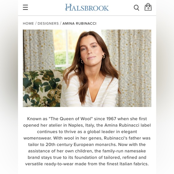 Amina Rubinacci White Linen Midi Dress Giotto - Picture 12 of 12